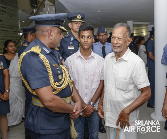 SLAF FALLEN WAR HEROES HONOURED AT THE WAR HEROES MONUMENT SLAF TRADE TRAINING SCHOOL, EKALA